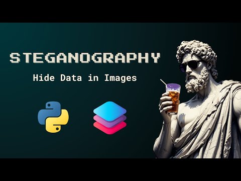 Hide Data in Images using Steganography | Cyber Security Project