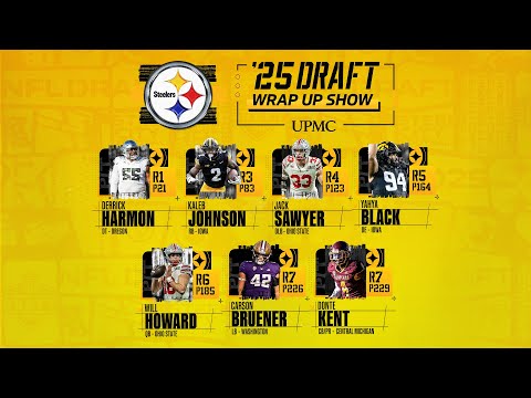 2025 Steelers Draft Wrap Up Show | Pittsburgh Steelers