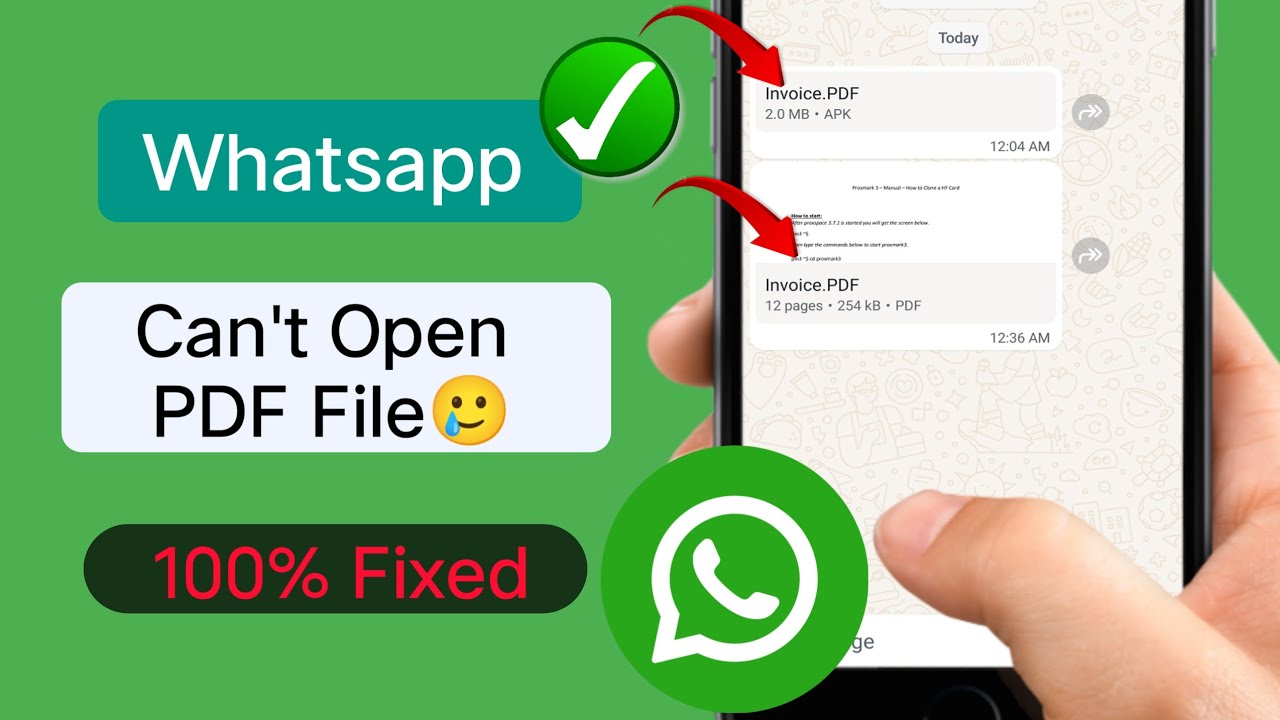 WhatsApp Can't Open PDF Files (2025 Fix) | How to Resolve PDF Opening Issues