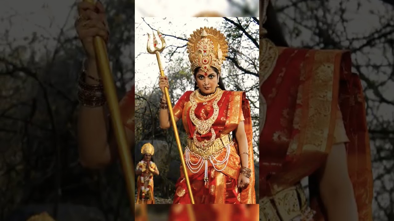 Ramya Krishnan as Goddess | Short #Ramyakrishnan