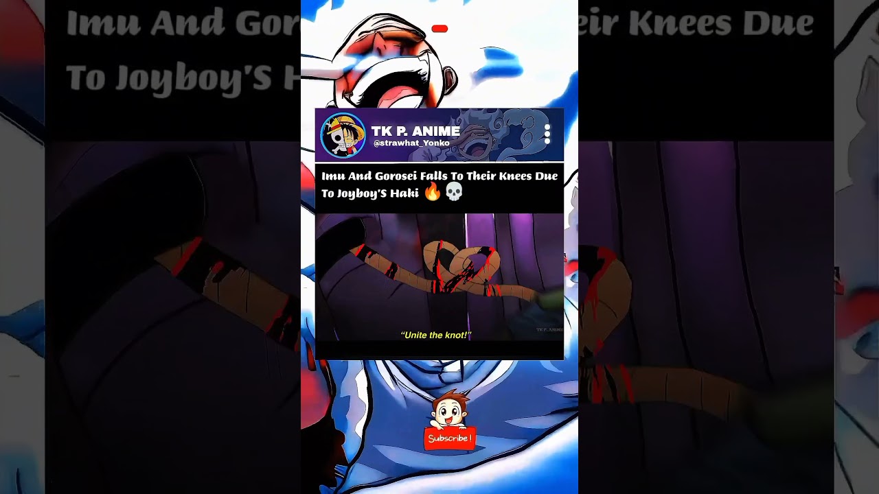 Joyboy Haki's Power Shocks Even Imu! 🔥 | One Piece Anime Highlights