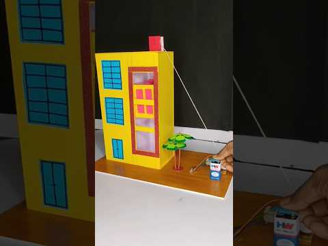 Science project working model | electric lift #science #scienceproject #project