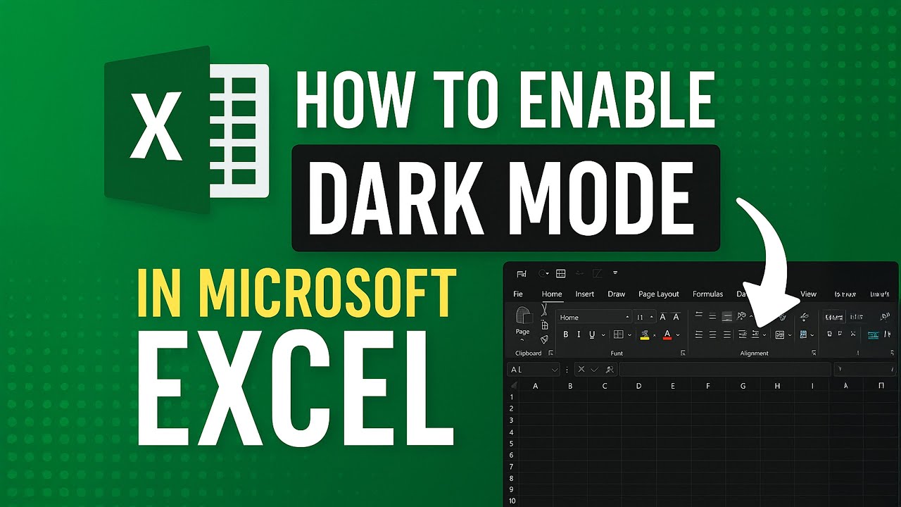 Enable Dark Mode in Excel: Easy Step-by-Step Guide 🌙