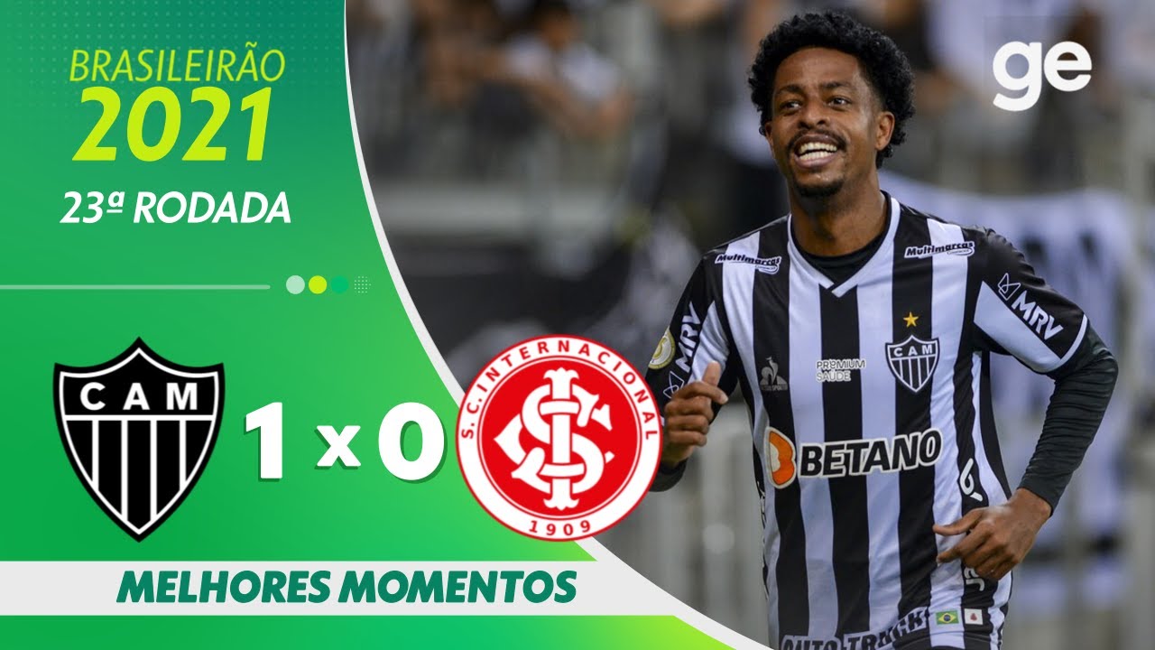 Atlético-MG vence Internacional com gol de Keno na 23ª rodada do Brasileirão ⚽