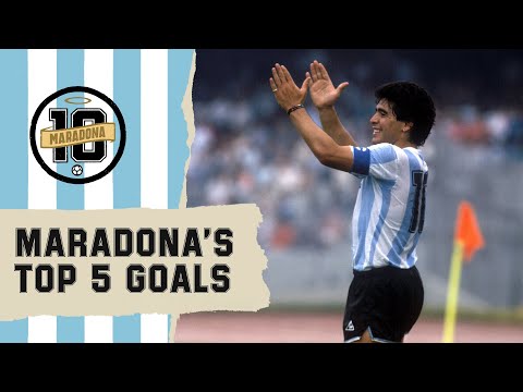 🇦🇷 Diego Maradona’s Top 5 Goals | FIFA World Cup