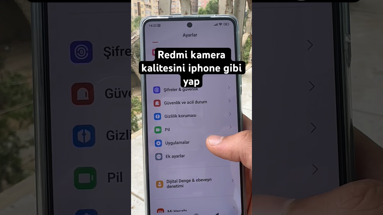 Redmi Kamera Kalitesini iPhone Gibi Yapın 📱