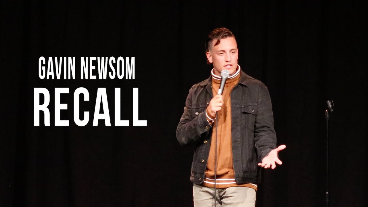 Gavin Newsom Recall | Stand-Up Comedy by Joey Avery 🎤