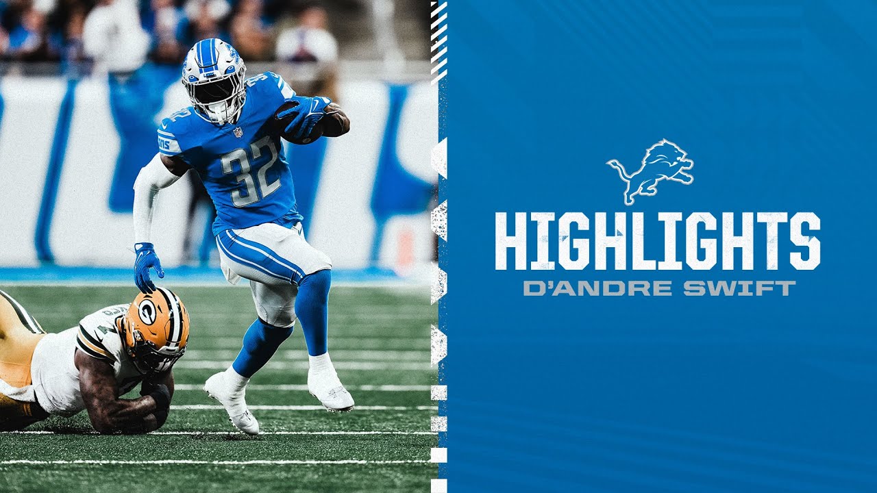 D'Andre Swift Season Highlights