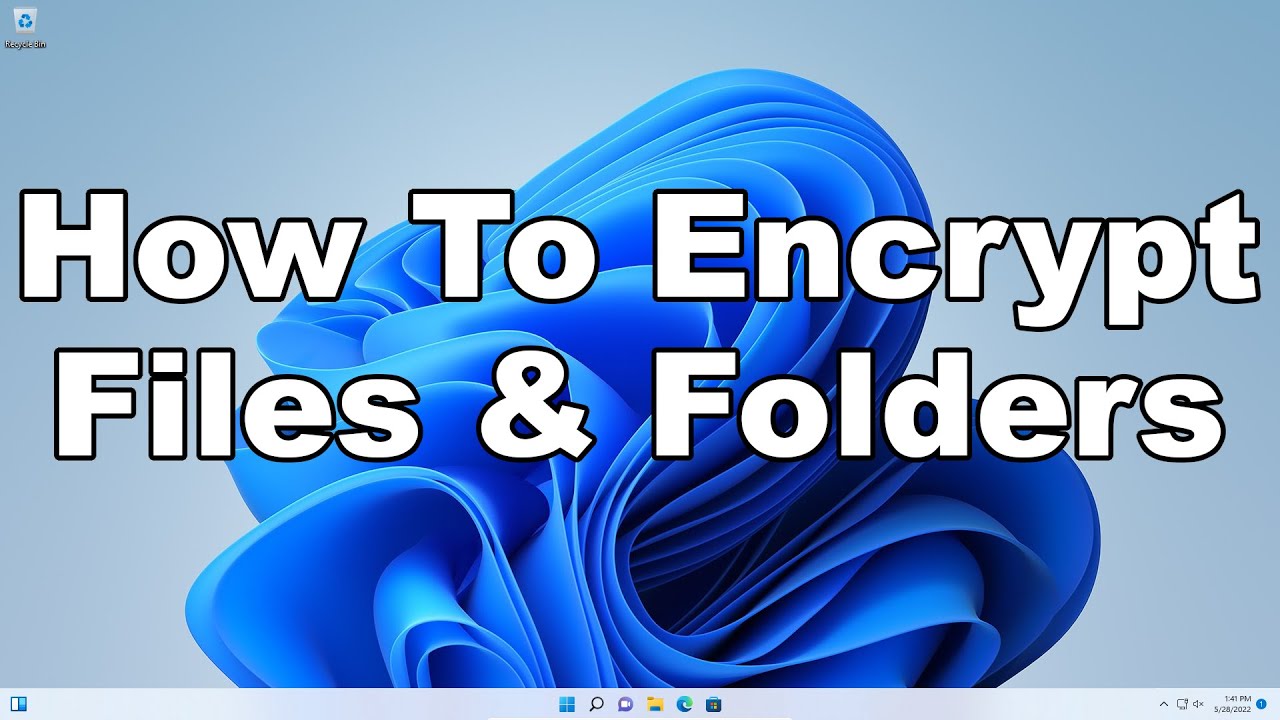 How To Encrypt Files & Folders On Windows 11 | Built In Feature | Plus Free Alternative Option