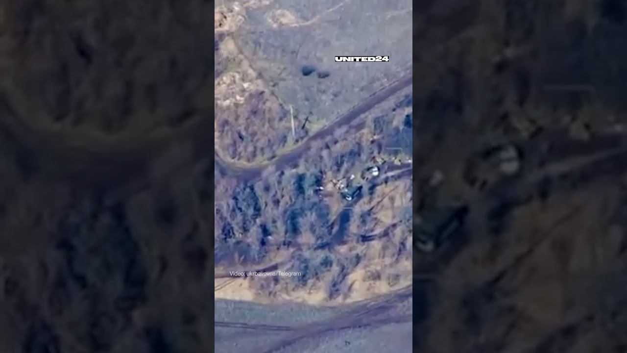 Russian Training Site Struck by Cluster Munitions 🌧️