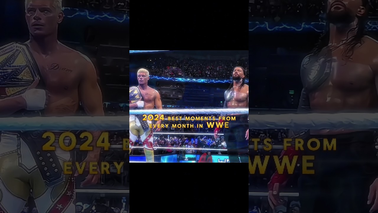 2024 Highlights of WWE's Best Moments in 2024