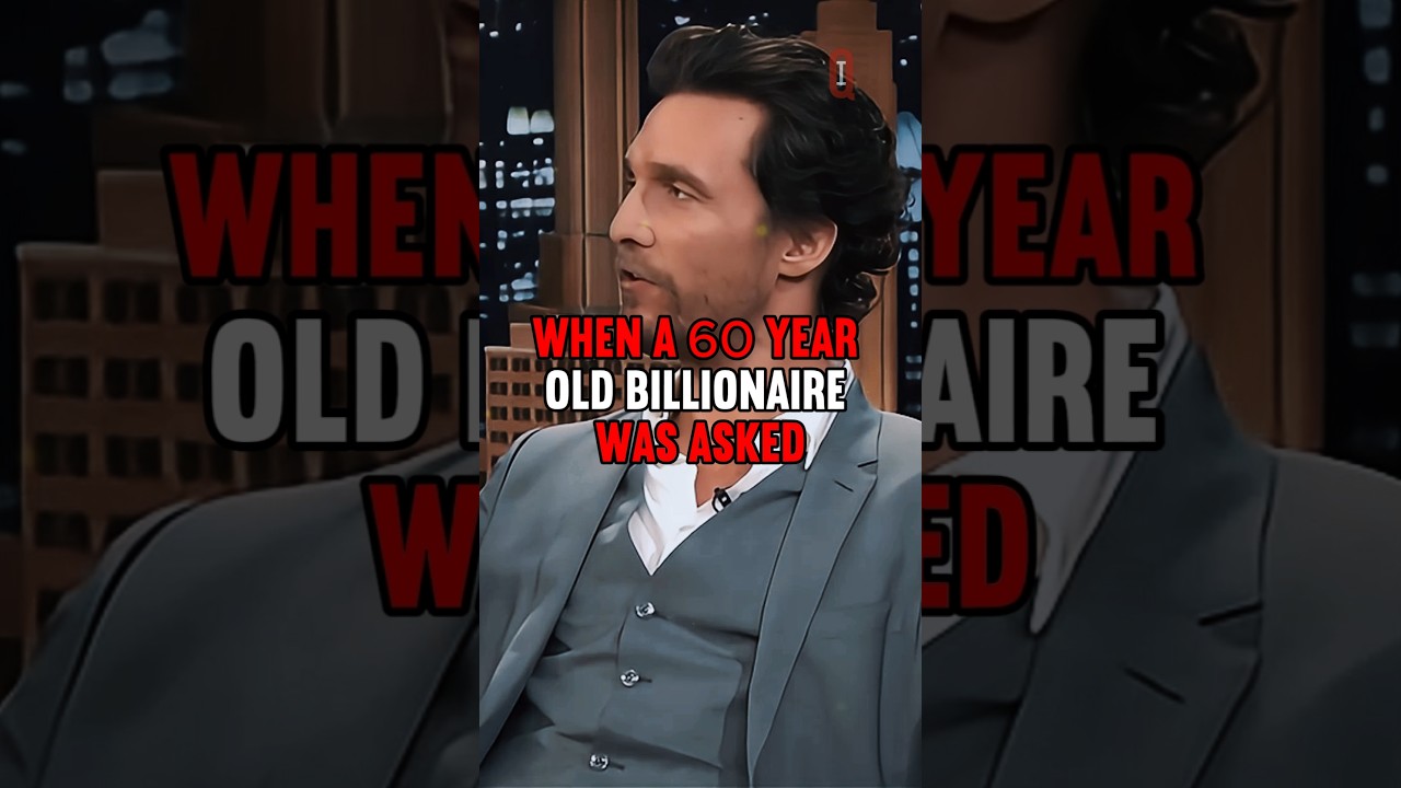 60-Year-Old Billionaire's Inspiring Advice 💡