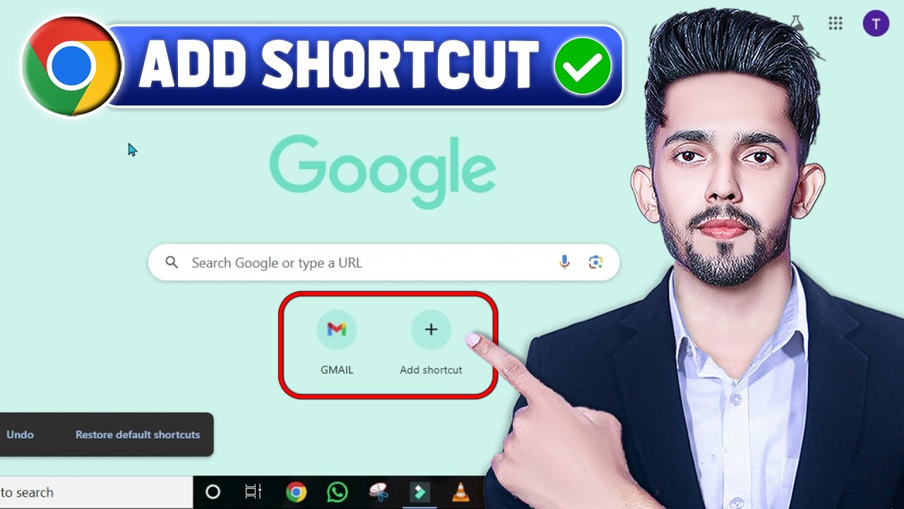 Add Shortcut in Chrome (2025 Method) 💻