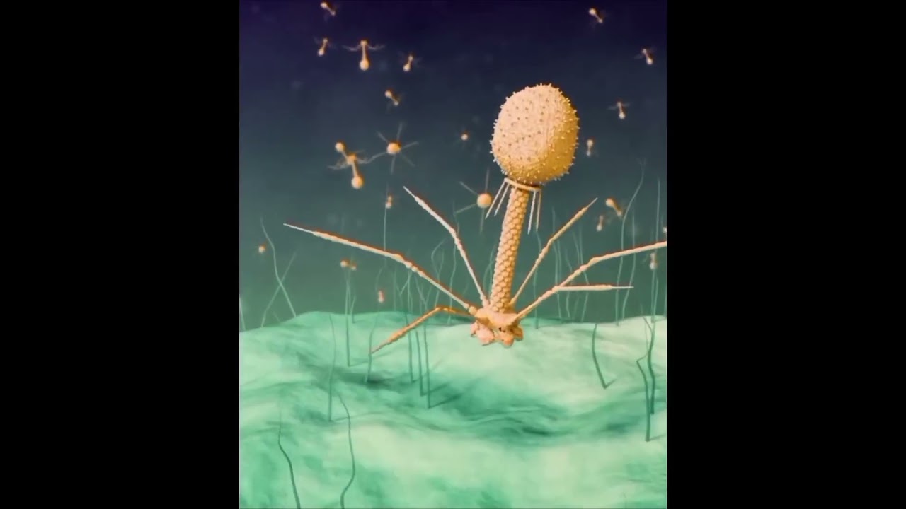 Бактериофаги: самые многочисленные формы жизни 🌱