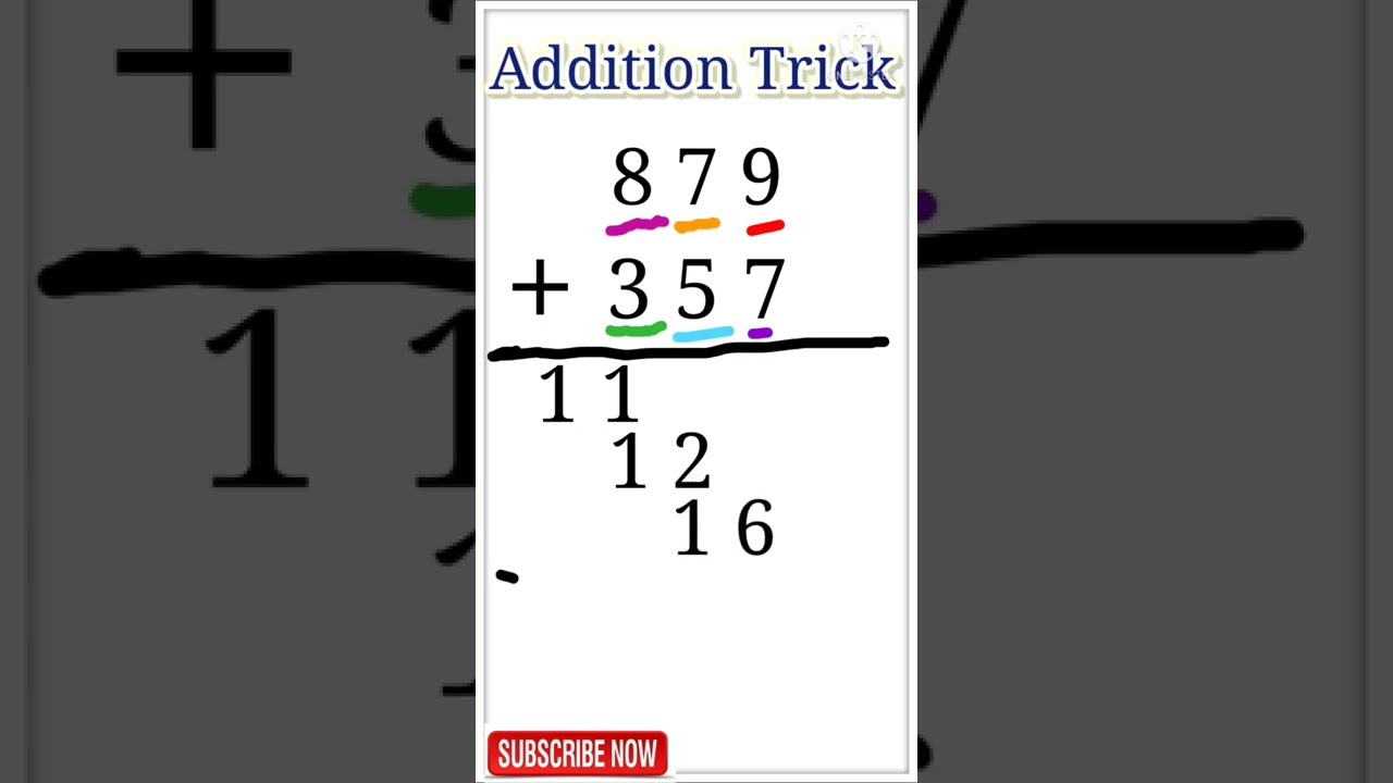 Vedic Maths Addition Trick | Fast & Easy Method in Hindi ✨