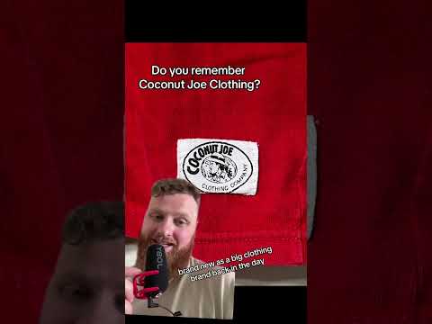 #greenscreen Throwback time! 🕰️ Do you remember Coconut Joe Clothing? Drop a comment if you do! #sho