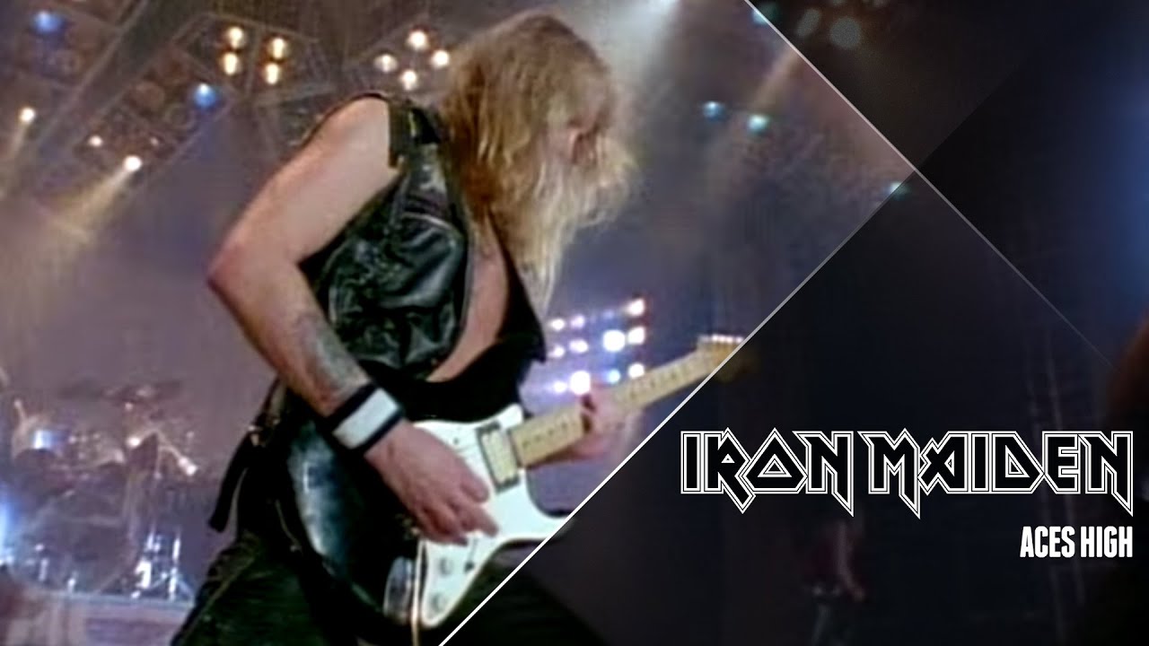 Iron Maiden - Aces High (Official Video) | Classic 1984 Heavy Metal