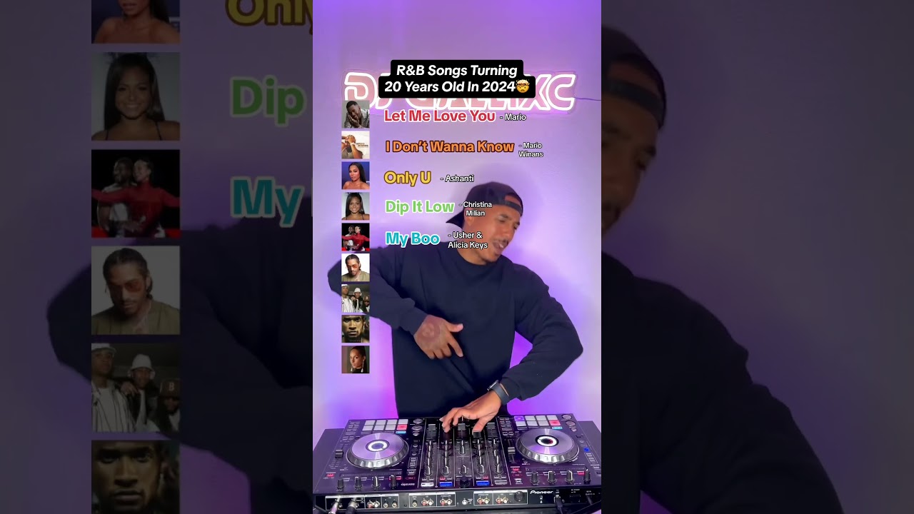 Celebrate the Iconic R&B Hits Turning 20 in 2024 🎶