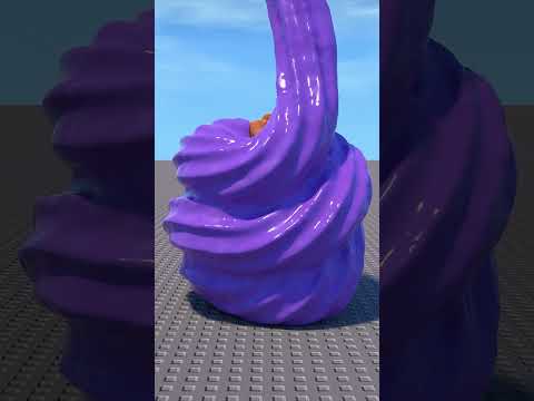 raining WATER, ICE CREAM and JELLY in roblox #shorts