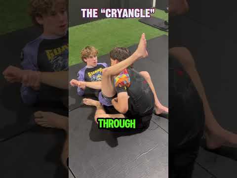 The CRYANGLE🤣 #bjj #jiujitsu #jiujitsulifestyle #bjjsubmissions #submission #wrestling #funny #rap
