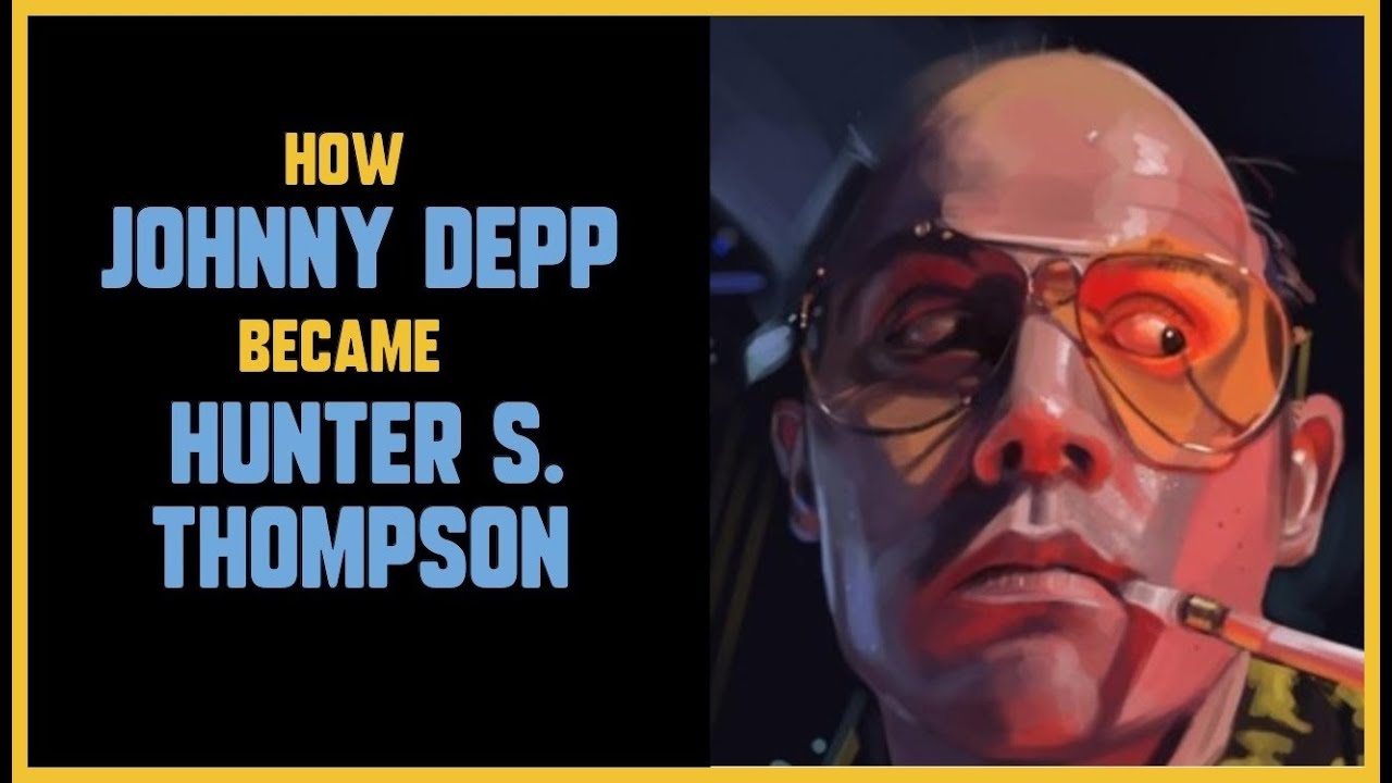 Johnny Depp as Hunter S. Thompson in Fear & Loathing 🎥