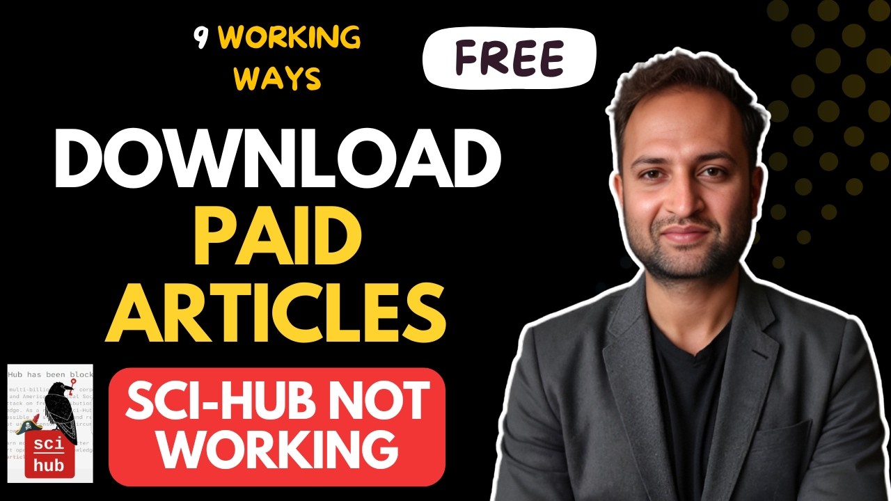 9 Ways to Download Paid Research Papers for Free 📄