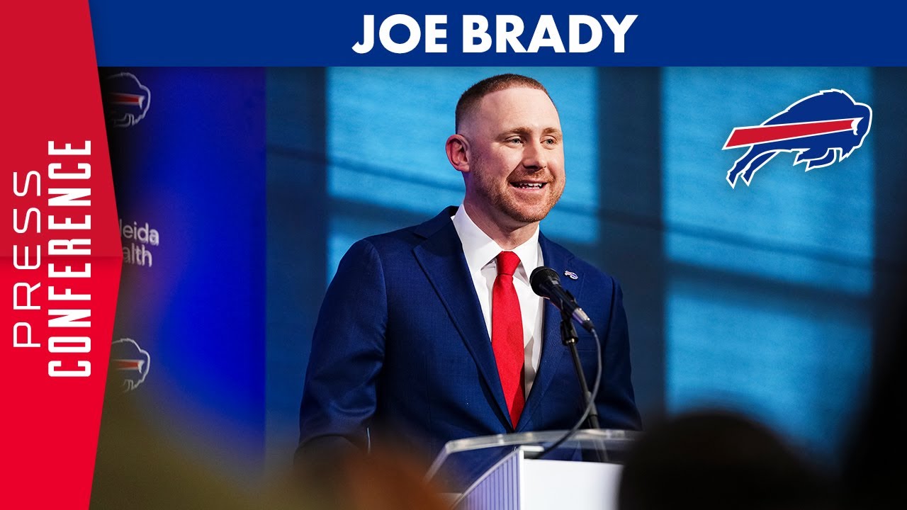 Joe Brady Introduced as Buffalo Bills Head Coach 🏈