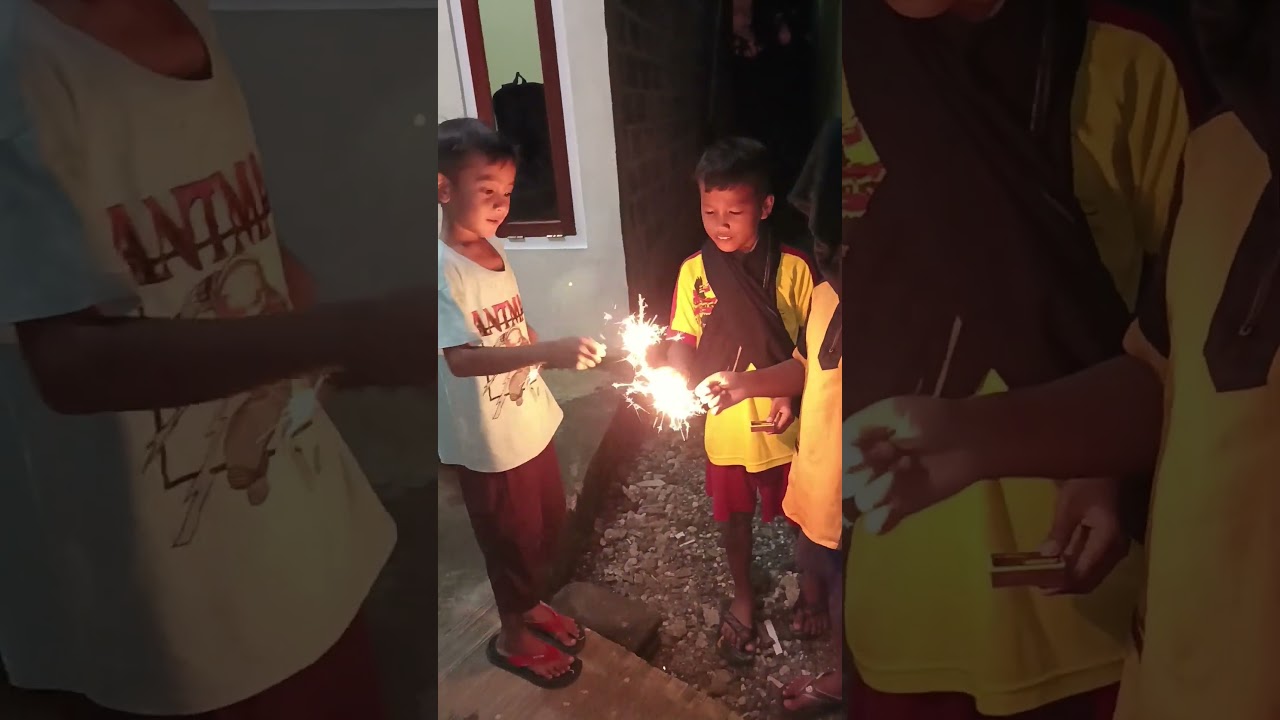 Aiya Susanti's Fireworks Before Ramadan 🎆