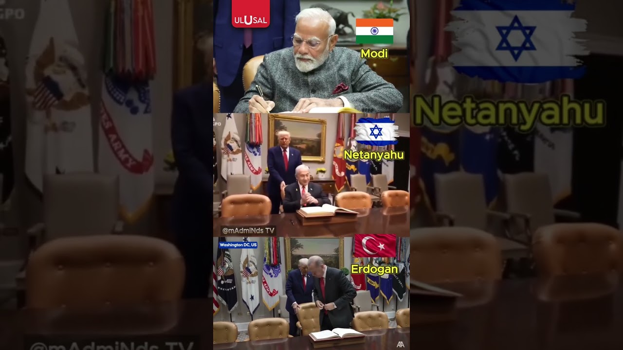 Trump, Erdoğan, Netanyahu ve Modi'nin güç dengesi 🔥