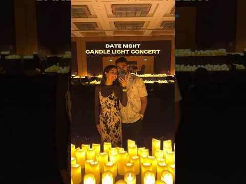 This candlelight concert felt like we were living out a scene from Bridgerton. đ„čâš #prachiandharsh