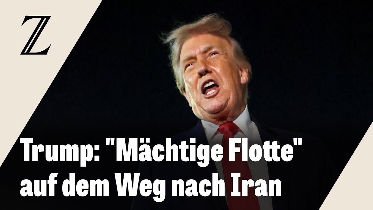 Trump droht Iran mit Militärschlag ⚠️