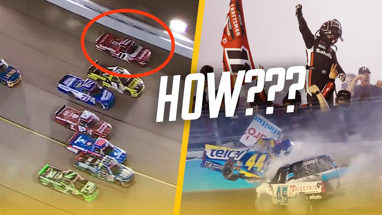 He REFUSED to Quit! | Epic NASCAR Truck Series Championship Reaction 🚗