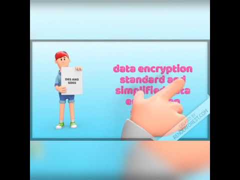 Data encryption standard and Simplified data encryption standard | DES and SDES | Animation