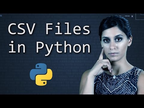 Handling CSV Files in Python | Python Programming Tutorial