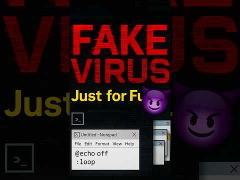 This Notepad Virus Will Shock Your Friends! (Harmless Prank)!