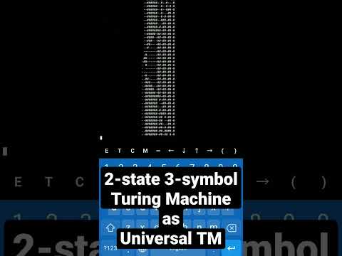 Wolfram's 2-state 3-symbol Turing Machine as an Universal Turing Machine