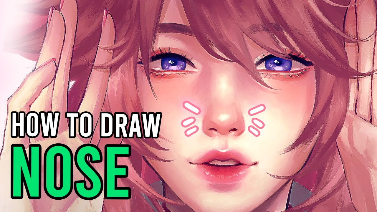 Easy Guide to Drawing & Painting Noses 🎨