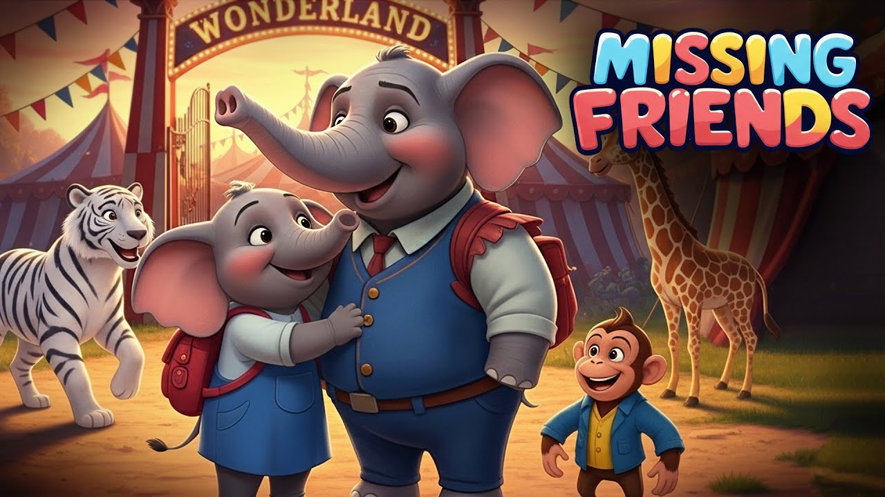 Detective Animals Solve Circus Mystery 🕵️