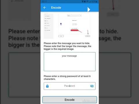 Steganography in Flutter App