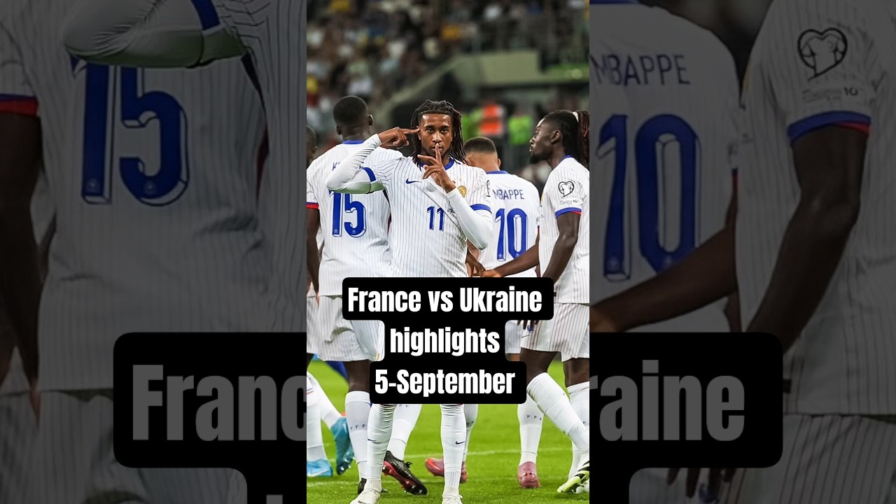 France vs Ukraine Highlights | FIFA World Cup European Qualifiers
