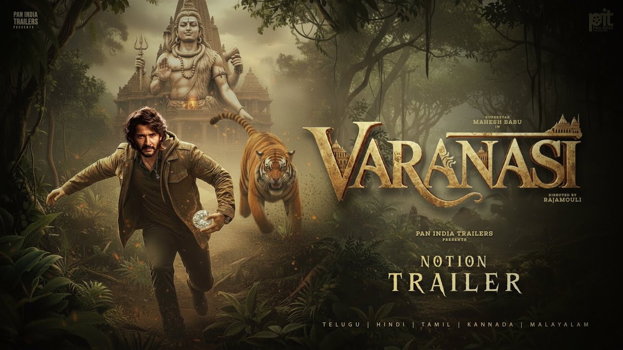 Varanasi (SSMB29) Trailer | Mahesh Babu & S.S. Rajamouli's Epic Pan-India Film π¬