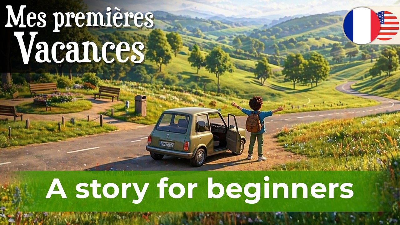 LEARN FRENCH Easily with Short Story (A1-A2) - Mes premières Vacances
