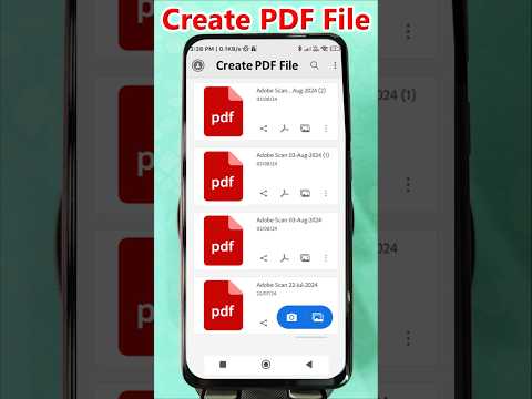 PDF file kaise banaye | Gallery ke photo ko pdf kaise banaye | pdf file kaise banaye mobile me