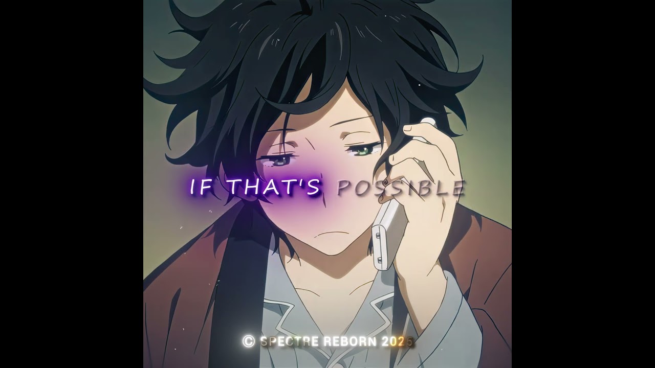 Oreki & Chitanda's 'Hyouka' Edit 🎶 Slowed Reverb Version of 'Attention' by Charlie Puth