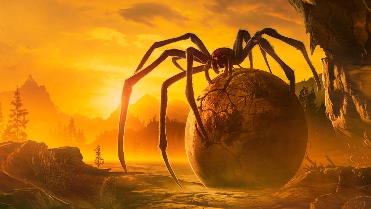Земля эпохи гигантских паукообразных 🕷️