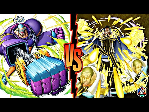 Egghead Franky vs Ex Kizaru 🔥 || one piece bounty rush