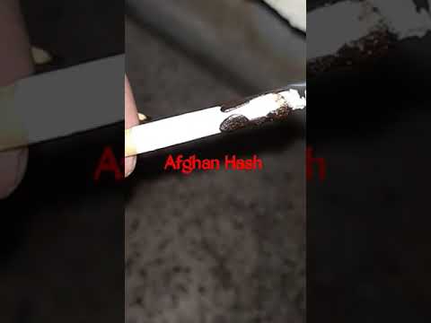 Guide to Afghan Hash, Cigarettes & Smoking Methods