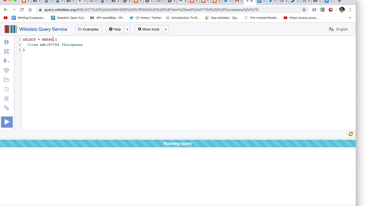 Example SPARQL Python Wikidata