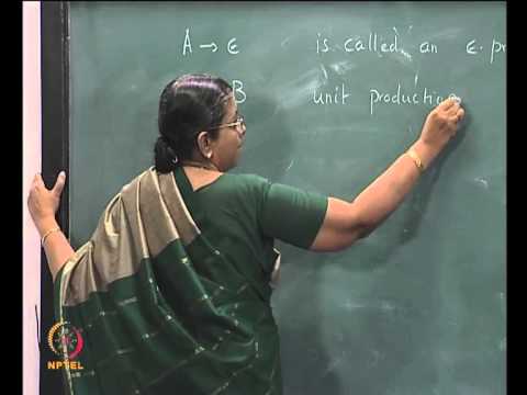 Mod-01 Lec-05 SIMPLICATION OF CFG
