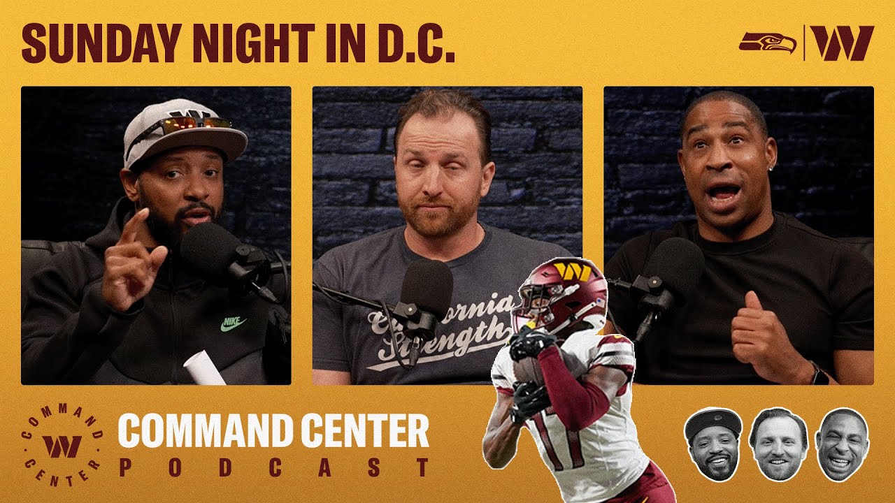 Terry Returns & Seahawks SNF Preview 🏈 | Washington Commanders Podcast